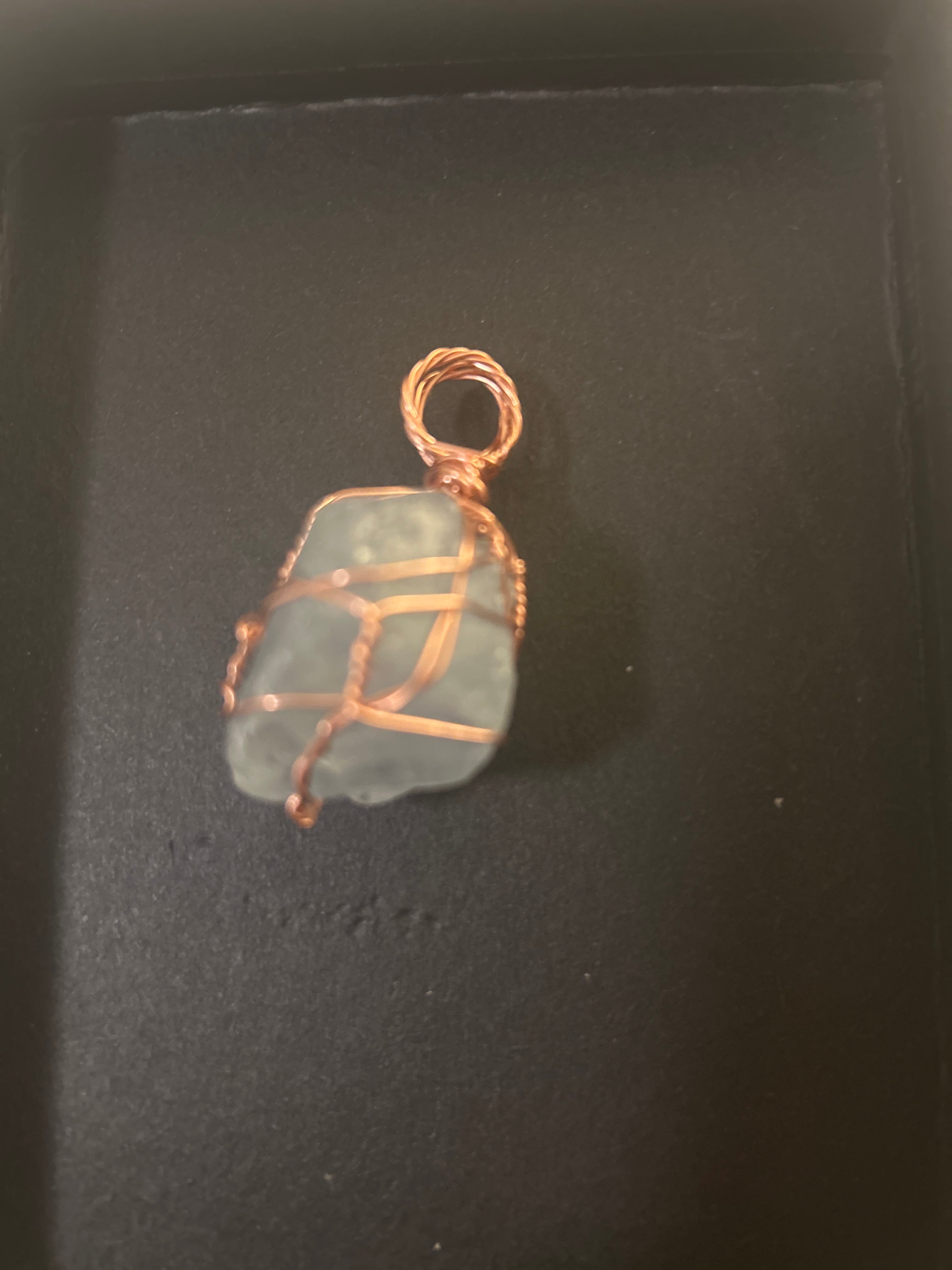 Blue Fluorite Pendant