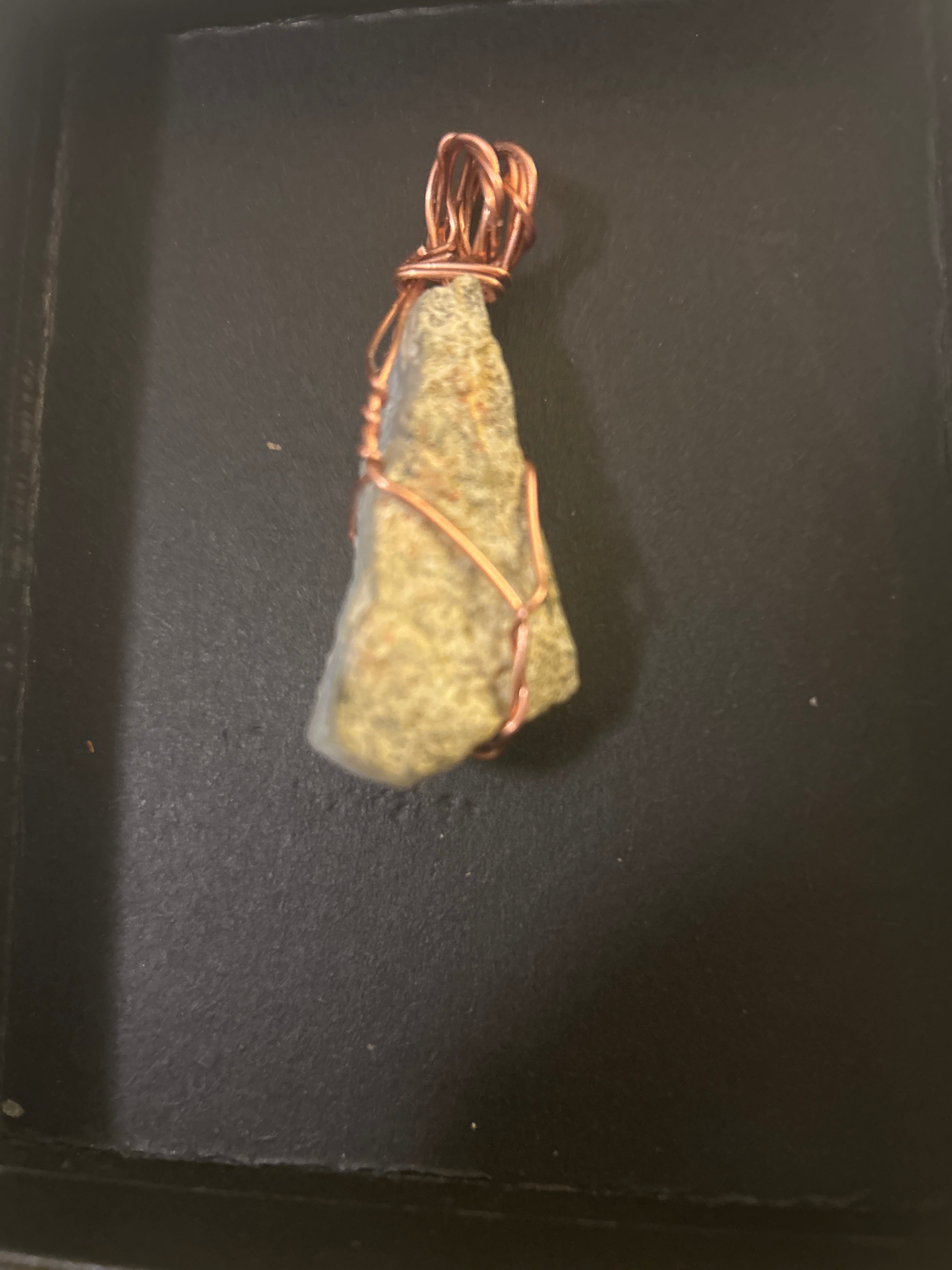 Malawi Blue Lace Druzy Agate Pendant