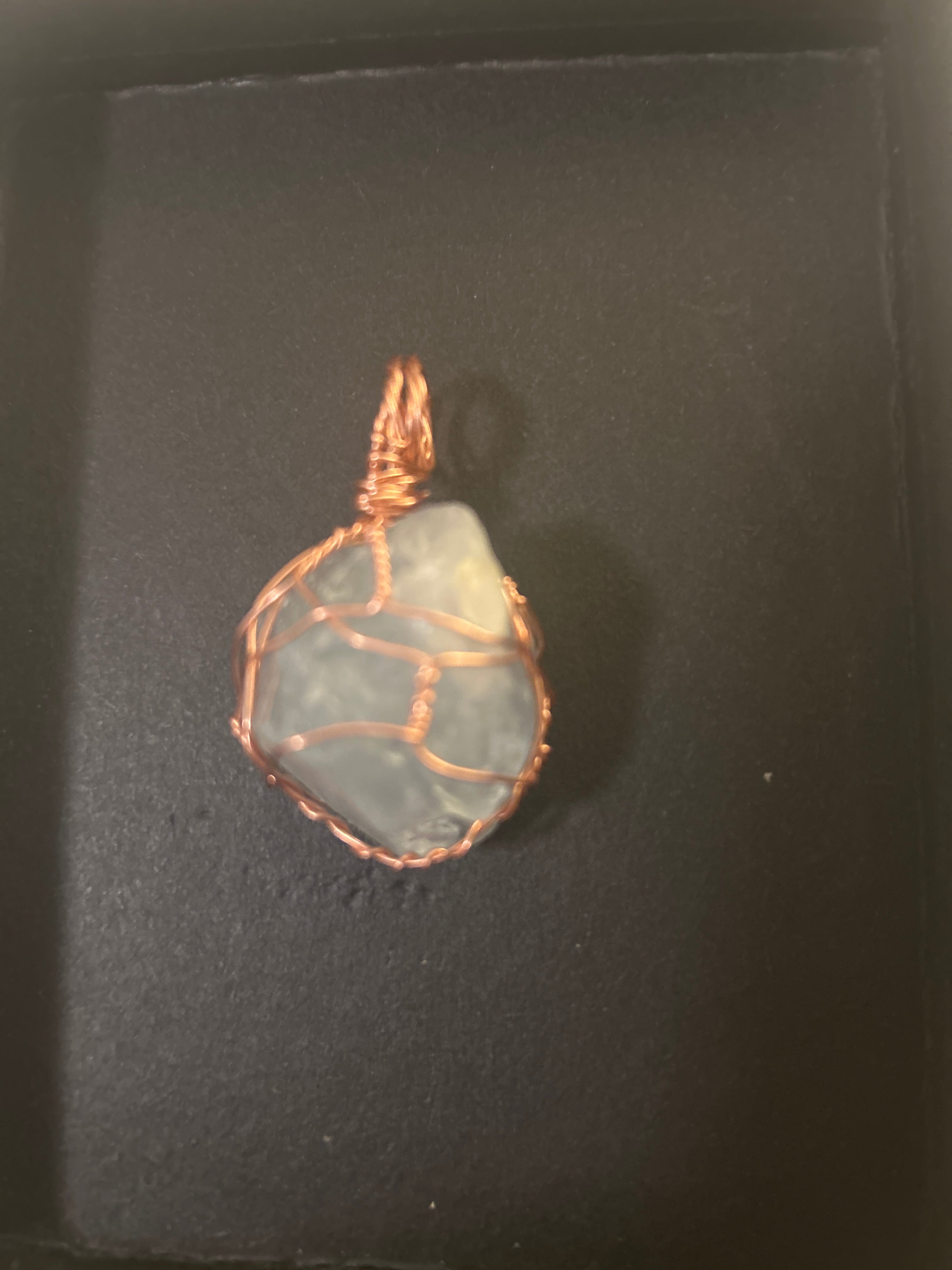 Blue Fluorite Pendant
