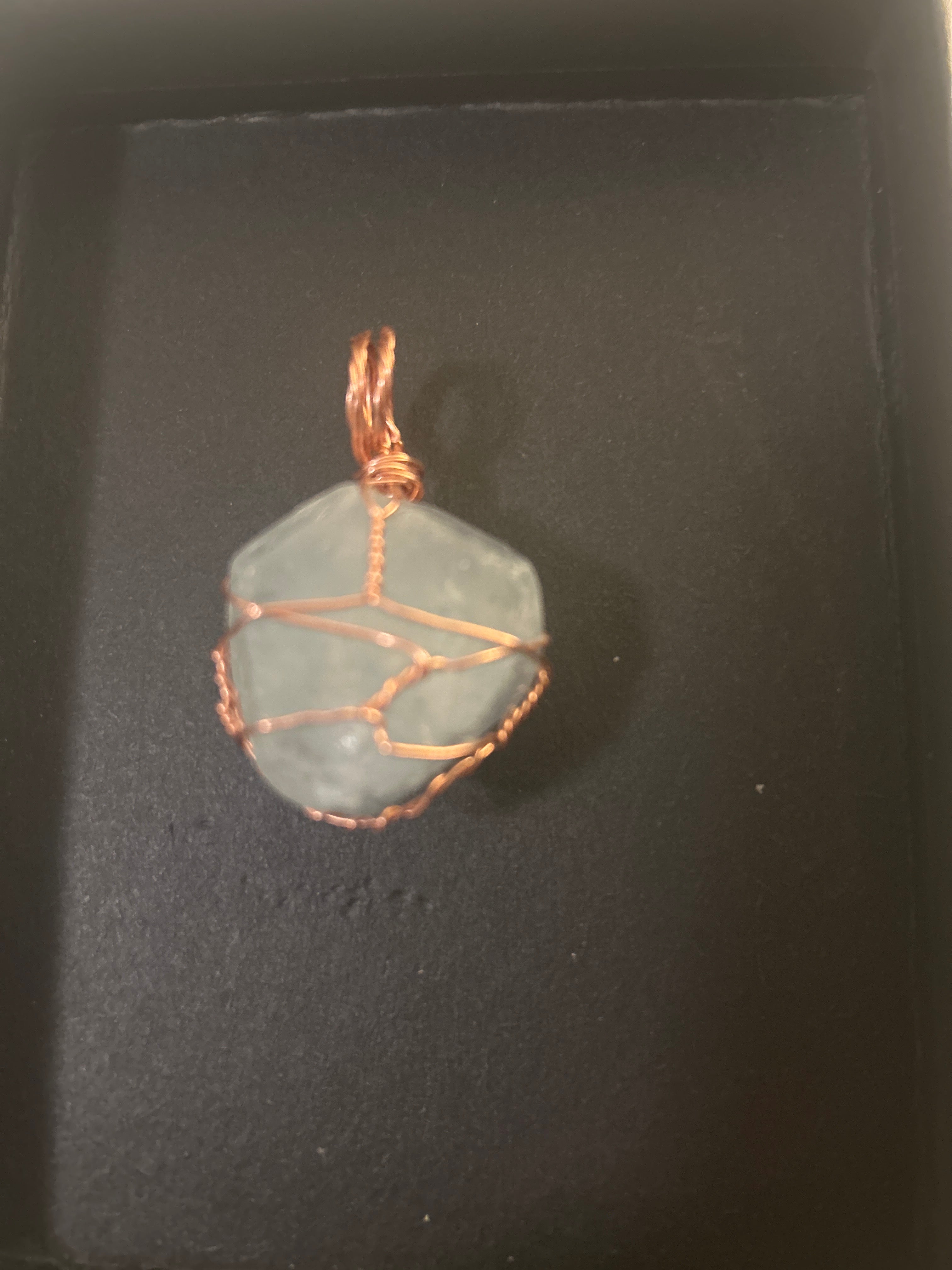 Blue Fluorite Pendant