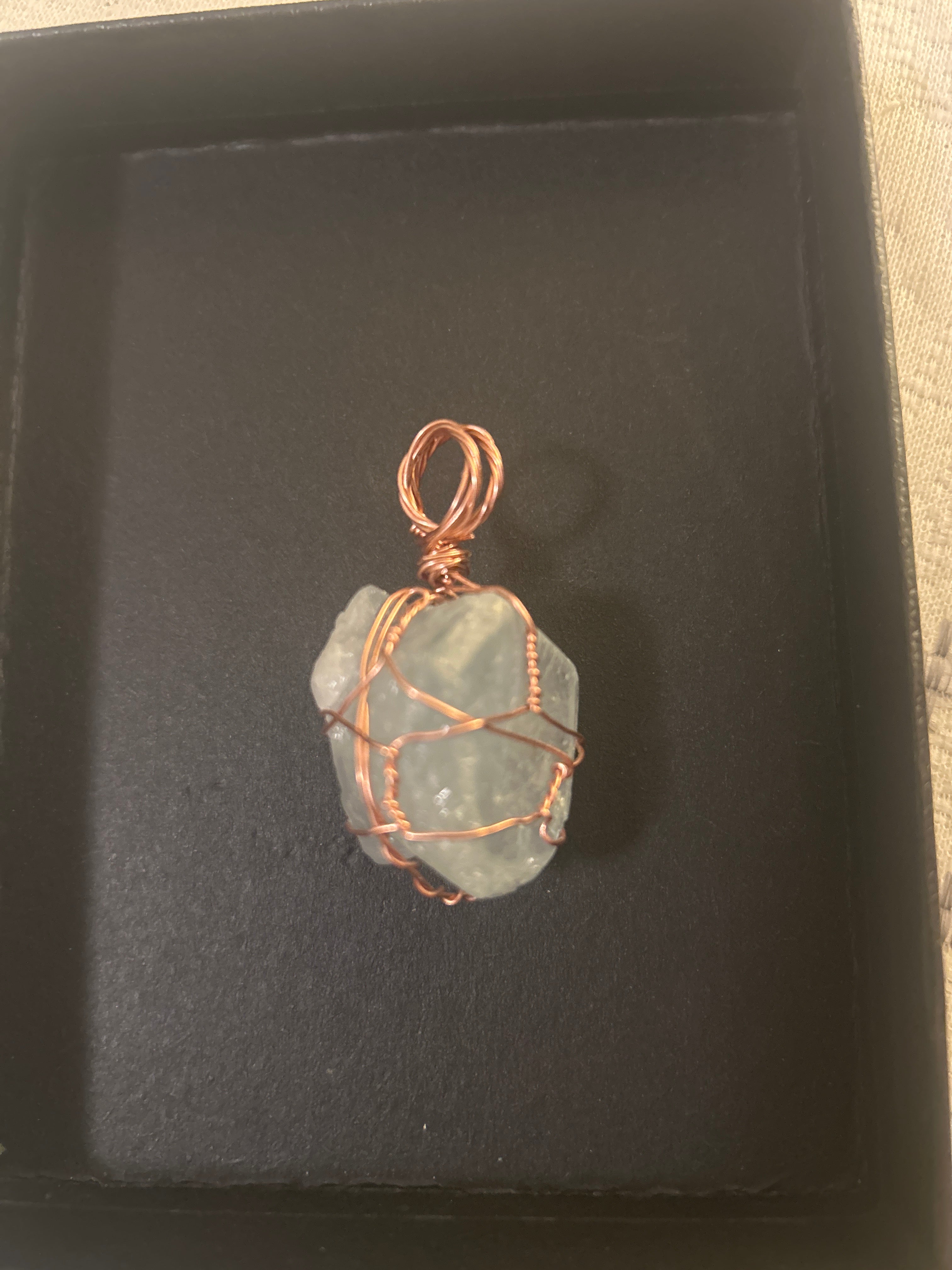 Blue Fluorite Pendant